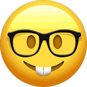 nerd emoji
