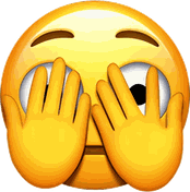 peeking emoji