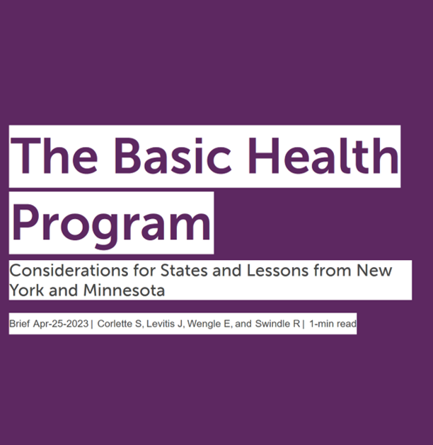 The Basic Health Program